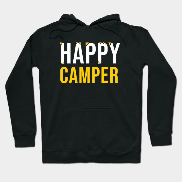 Happy Camper Hoodie by Printnation